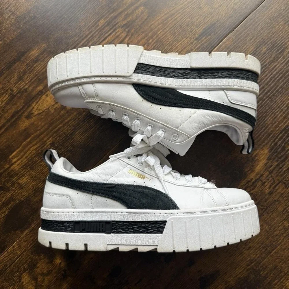 Puma platform shoes women size 10